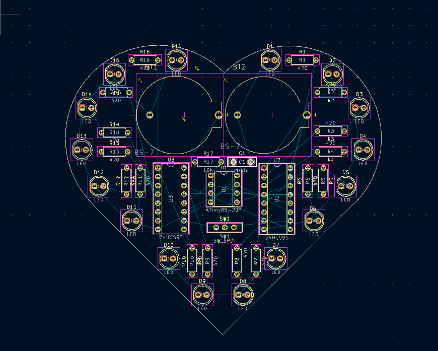 IEEE LED Heart — design documentation 2